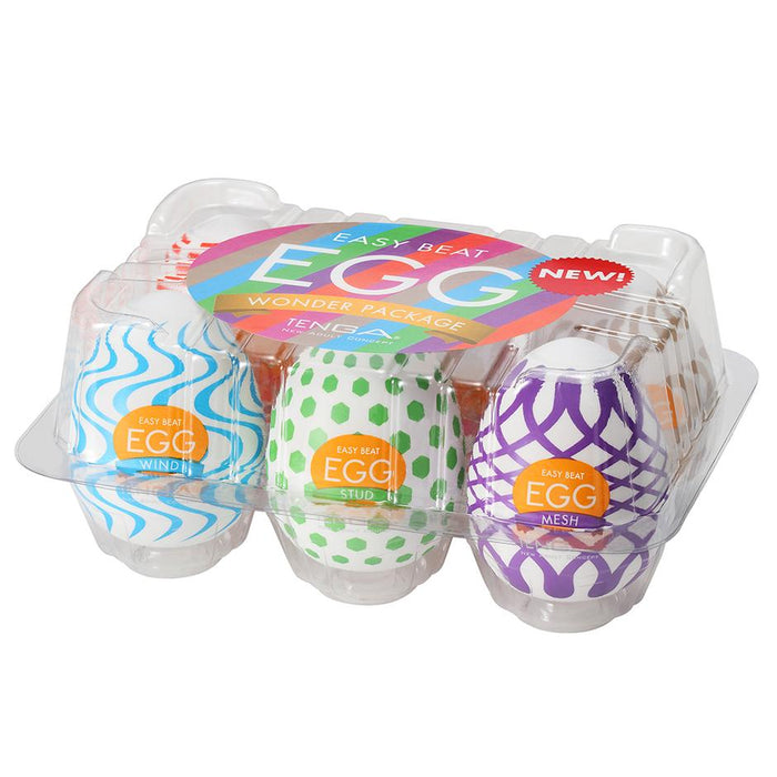 Tenga - EGG Variety Pack Wonder - Mini Masturbator - 6 stuks-Erotiekvoordeel.nl