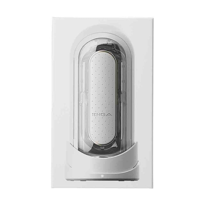 Tenga - Flip Zero Electronic Vibration Masturbator - Wit-Erotiekvoordeel.nl