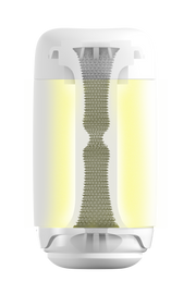 Tenga - Puffy Masturbator - Custard Yellow-Erotiekvoordeel.nl