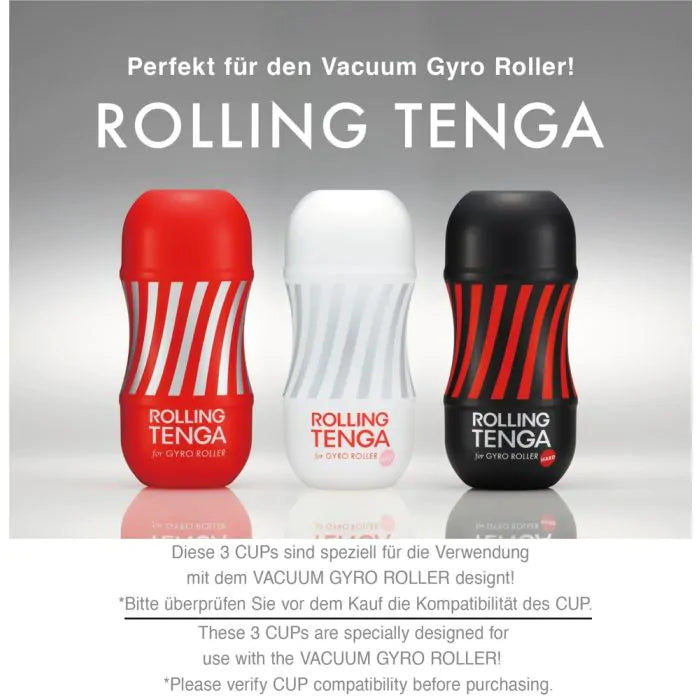 Tenga - Rolling Cup Gyro Roller Masturbator - Gentle-Erotiekvoordeel.nl