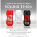 Tenga - Rolling Cup Gyro Roller Masturbator - Gentle-Erotiekvoordeel.nl