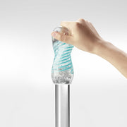 Tenga - Spinner 05 Beads Masturbator - Transparant/Oranje-Erotiekvoordeel.nl