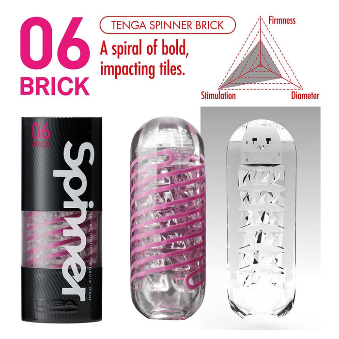 Tenga - Spinner 06 Brick-Erotiekvoordeel.nl