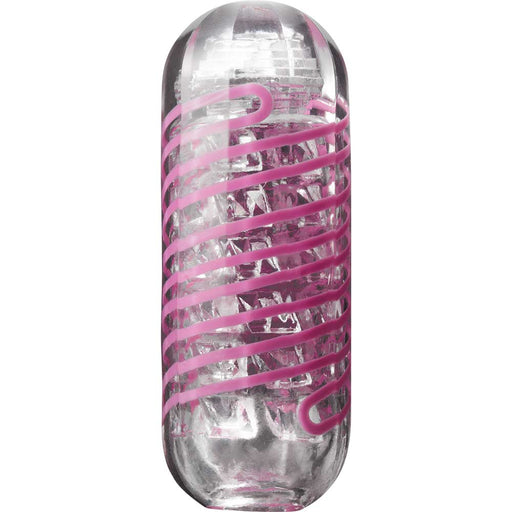 Tenga - Spinner 06 Brick Masturbator - Transparant/Paars-Erotiekvoordeel.nl