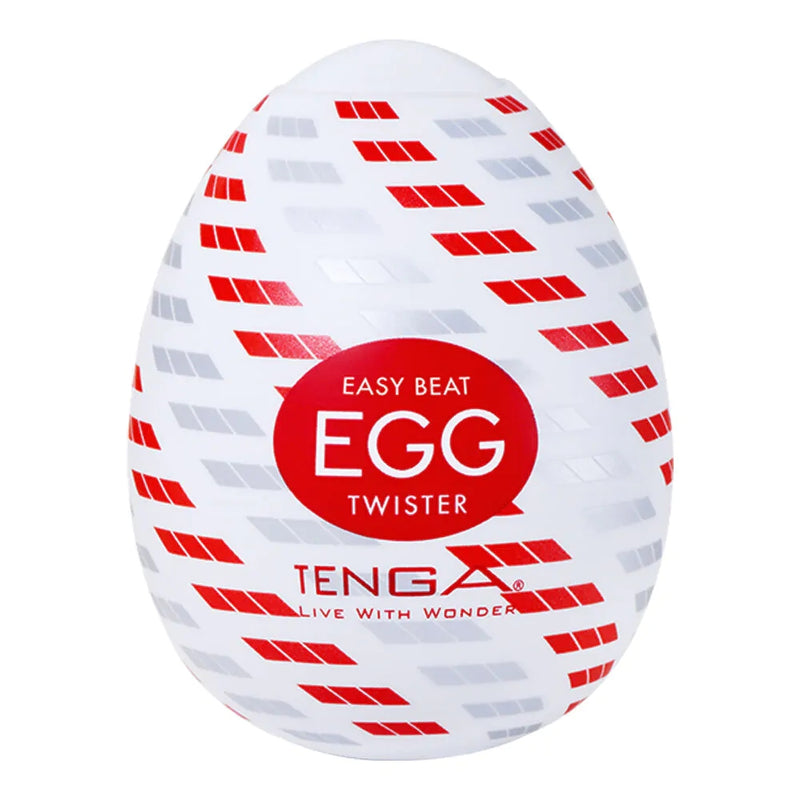 Tenga Twister Eggs 6er-Pack - Einweg-Masturbatoren mit Spiralstruktur - Erotiekvoordeel.nl