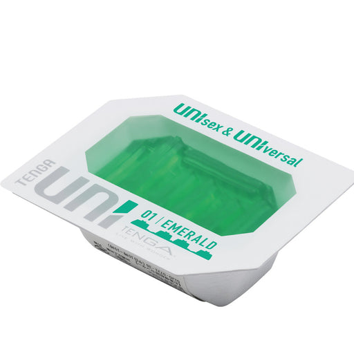 Tenga - Uni 1 Emerald Unisex Stroker-Erotiekvoordeel.nl