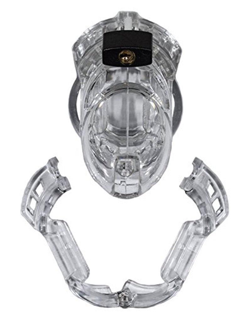 The Vice - Kuisheidskooi - Peniskooi - Chastity Cage - Transparant - Verkrijgbaar in maten Mini Standaard en Plus-Erotiekvoordeel.nl