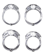 The Vice - Kuisheidskooi - Peniskooi - Chastity Cage - Transparant - Verkrijgbaar in maten Mini Standaard en Plus-Erotiekvoordeel.nl