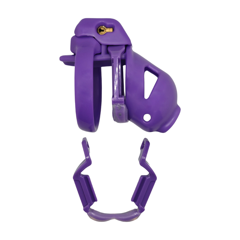 The Vice Mach 2 - Cage de chasteté Mini - Violet-Erotiekvoordeel.nl