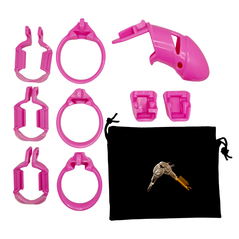 The Vice Mach 2 - Jaula de castidad Plus - Rosa-Erotiekvoordeel.nl