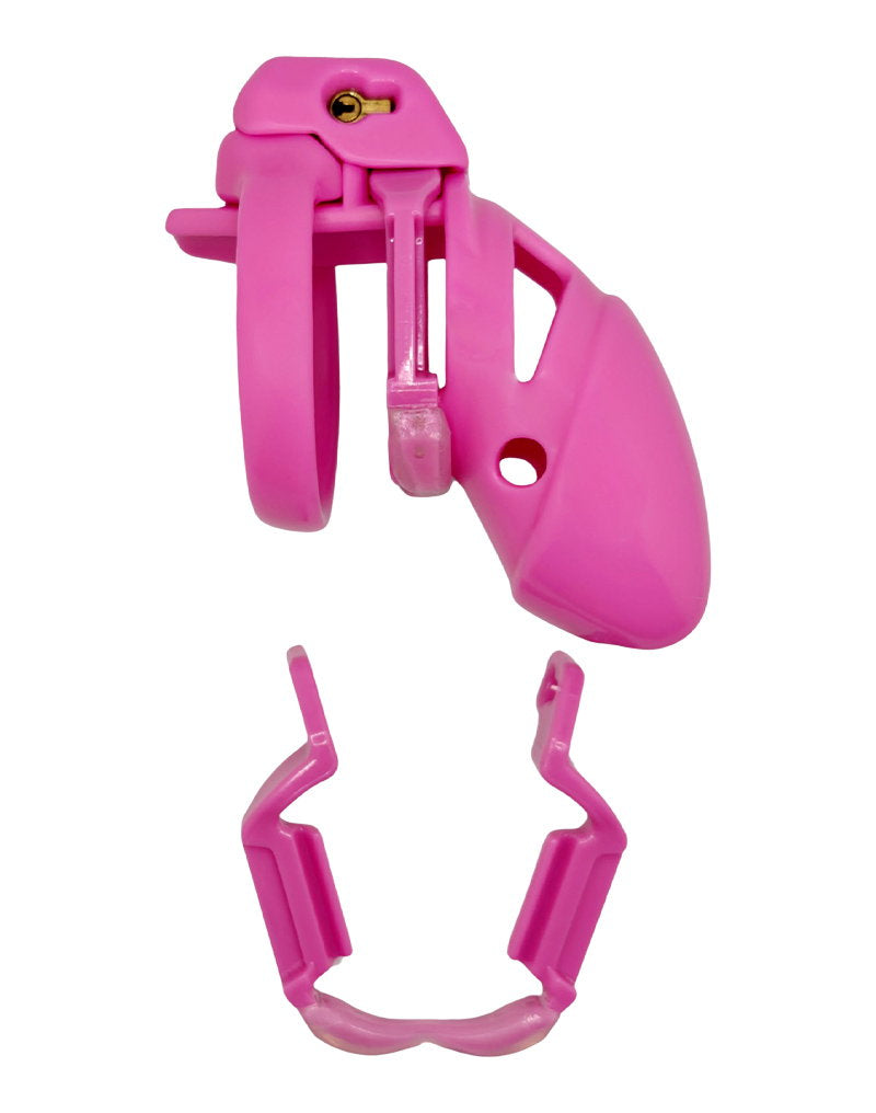 The Vice Mach 2 - Gabbia di castità standard - Rosa-Erotiekvoordeel.nl