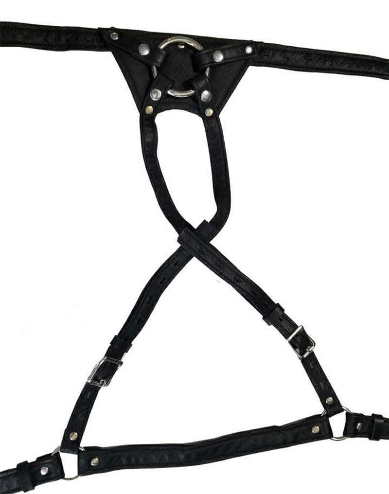 The Vice - Uprząż Strap-on - The Crotch Rockett - Do Użytku Z Klatką Czystości - Erotiekvoordeel.nl
