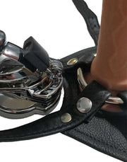 The Vice - Uprząż Strap-On - The Crotch Rockett - Do Użytku Z Klatką Czystości - Erotiekvoordeel.nl