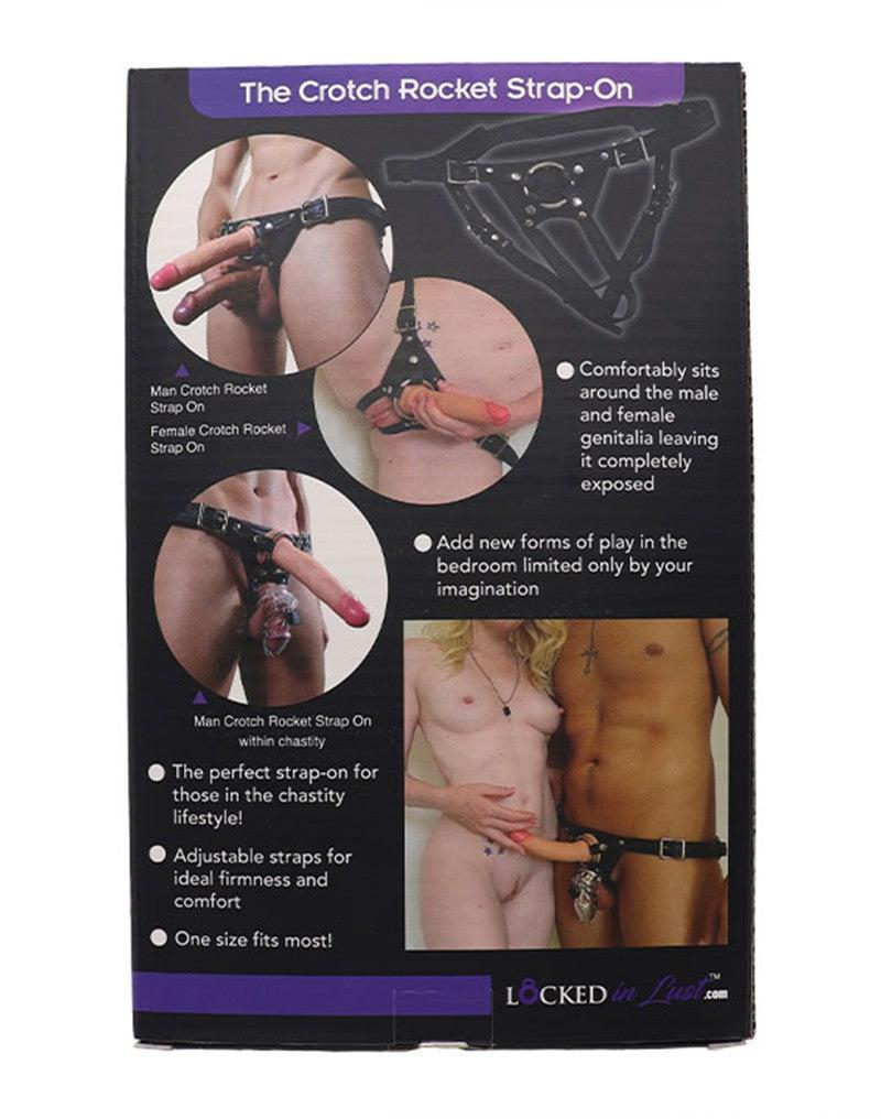 The Vice - Uprząż Strap-On - The Crotch Rockett - Do Użytku Z Klatką Czystości - Erotiekvoordeel.nl