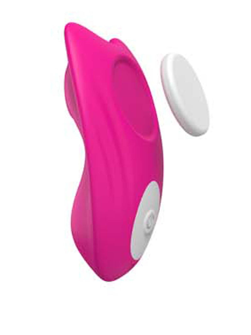 The Wave - Butterfly - Panty Vibrator met Afstandsbediening- Roze-Erotiekvoordeel.nl