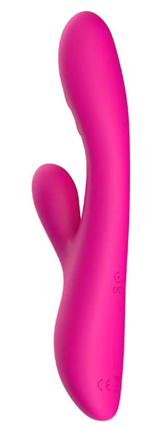The Wave - Spark - Heated Rabbit Vibrator - Red-Erotiekvoordeel.nl