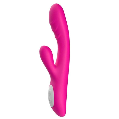 The Wave - Spark - Heated Rabbit Vibrator - Red-Erotiekvoordeel.nl