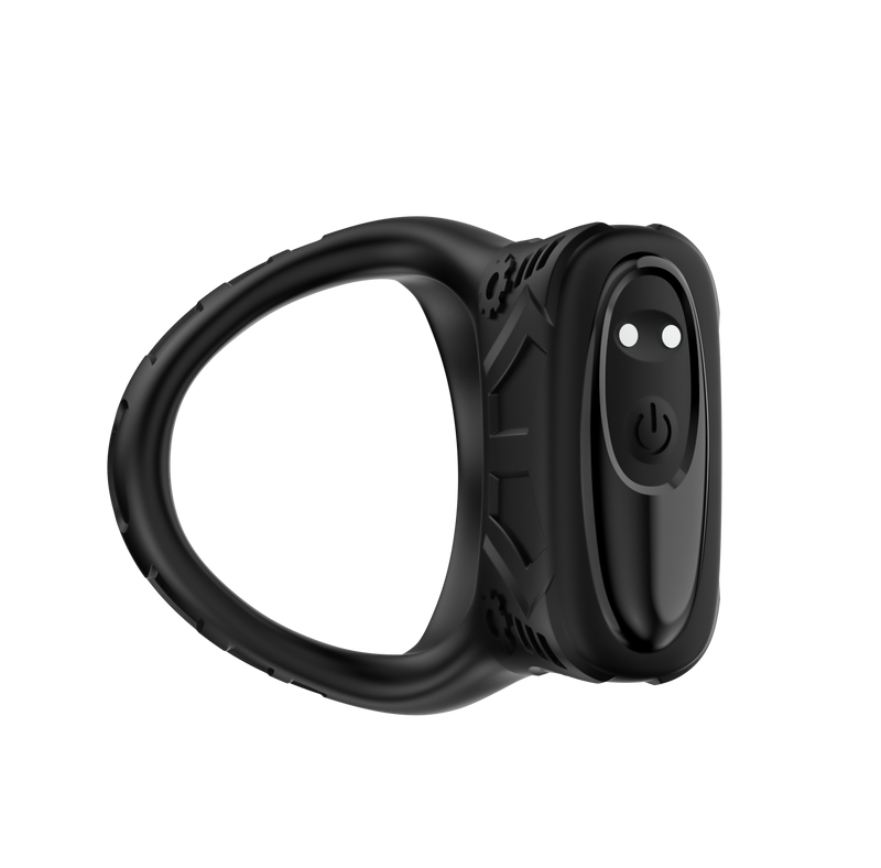 The Wave - Vibrating Cock Ring No. 20 - Black-Erotiekvoordeel.nl