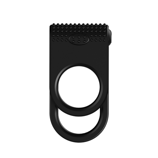 The Wave - Anillo vibrador para el pene n.º 6 - Negro-Erotiekvoordeel.nl