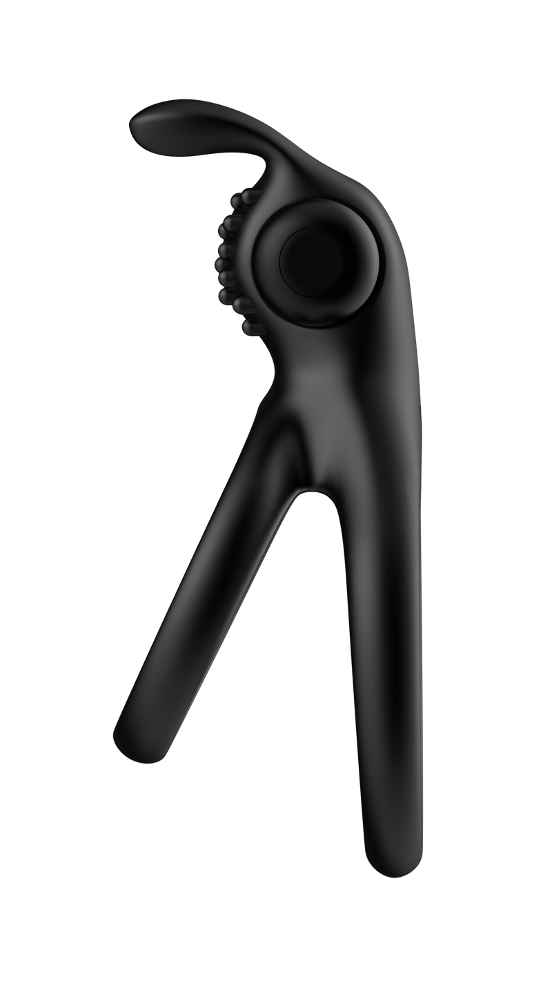 The Wave - Vibrating Cock Ring No. 9 - Black-Erotiekvoordeel.nl