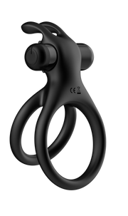 The Wave - Vibrating Cock Ring No. 9 - Black-Erotiekvoordeel.nl