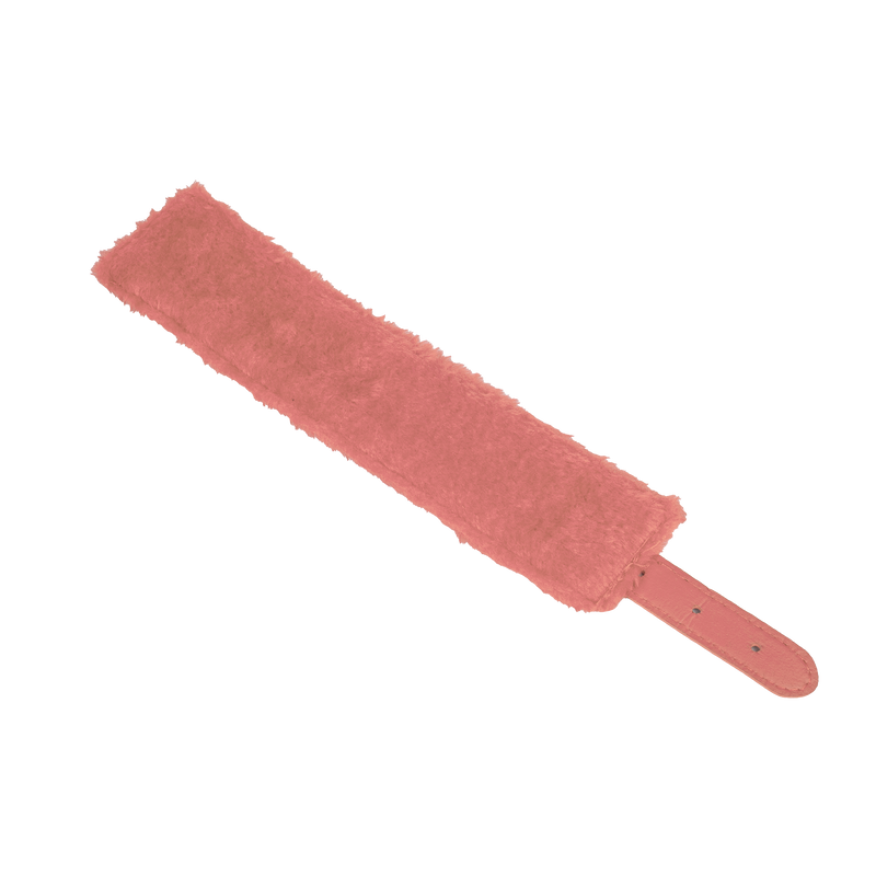 TieMeUp - Esposas de imitación de cuero - Suave forro de piel - Rosa-Erotiekvoordeel.nl