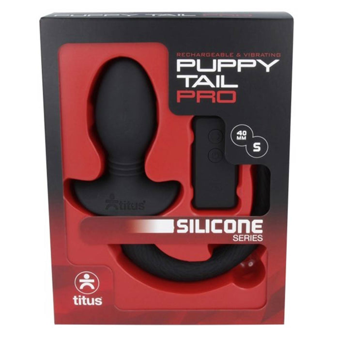 Titus - Silicone Vibrating Puppy Tail-Erotiekvoordeel.nl
