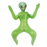 To Infinity - Bambola gonfiabile Donna aliena con tre seni - Groen-Erotiekvoordeel.nl