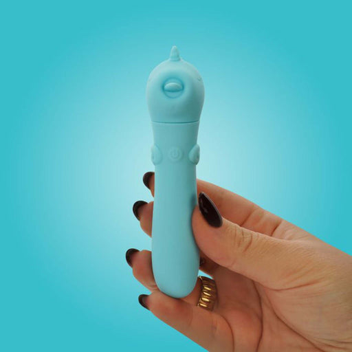 Vibratore bullet Unihorn - Mount'n Peak - Turquoise-Erotiekvoordeel.nl