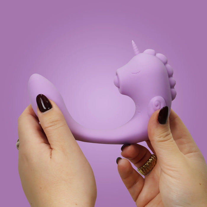 Unihorn - C Horse - Marina - G-spot en Clitoris Vibrator - Lila-Erotiekvoordeel.nl