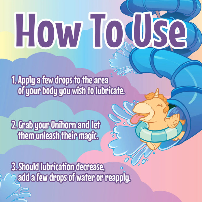 Unihorn Water-Slide - Glijmiddel op Waterbasis - 200 ml-Erotiekvoordeel.nl
