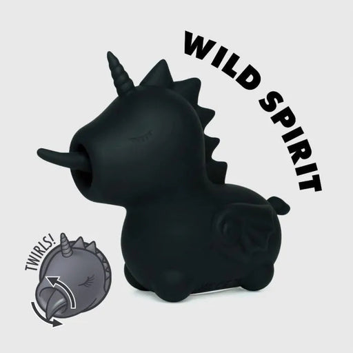 Unihorn Wild Spirit - Vibratore clitorideo - Nero-Erotiekvoordeel.nl
