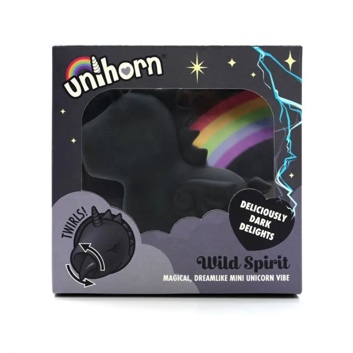 Unihorn Wild Spirit - Vibrador clitoriano - Negro-Erotiekvoordeel.nl