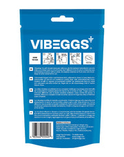 VIBEGGS - Blow Misty - Vibrierende Masturbationshülle und Fingervibrator - Weiß - Erotiekvoordeel.nl