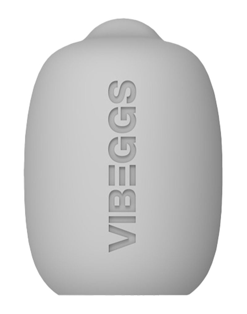 VIBEGGS - Blow Misty - Vibrierender Masturbationssleeve und Fingervibrator - Weiß - Erotiekvoordeel.nl
