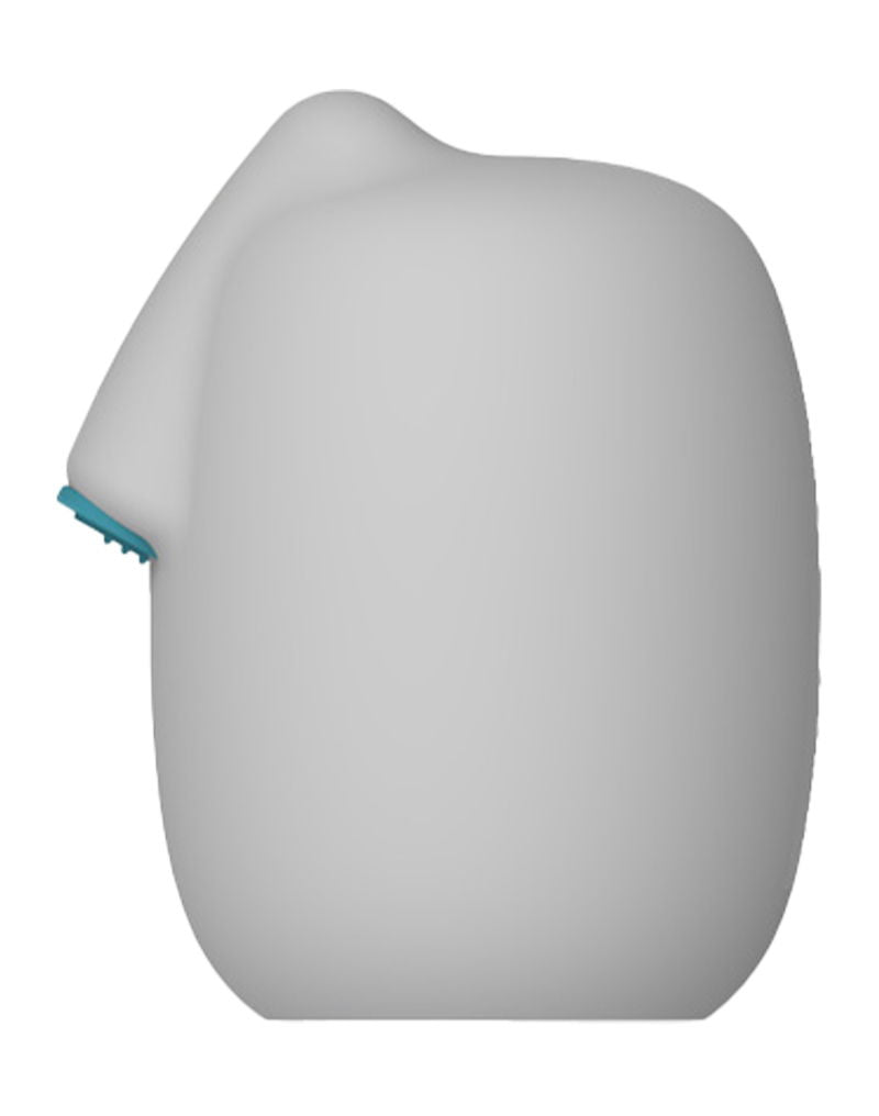 VIBEGGS - Ribs Delight - Vibrierende Masturbationshülle und Fingervibrator - Weiß - Erotiekvoordeel.nl