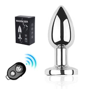 Kiotos - Vibrerende Buttplug - Oplaadbaar & Waterproof - Aluminium-Erotiekvoordeel.nl