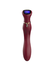 Viotec - Chance - G-Spot Vibrator - Massager - Met LCD Scherm - Goud en Wijnrood - Luxueuze Zachte Siliconen-Erotiekvoordeel.nl