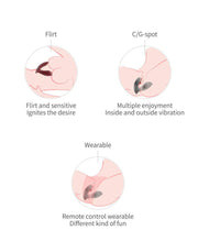 Viotec - Loyte - Prostaat Vibrator met App Bediening - Wijnrood-Erotiekvoordeel.nl