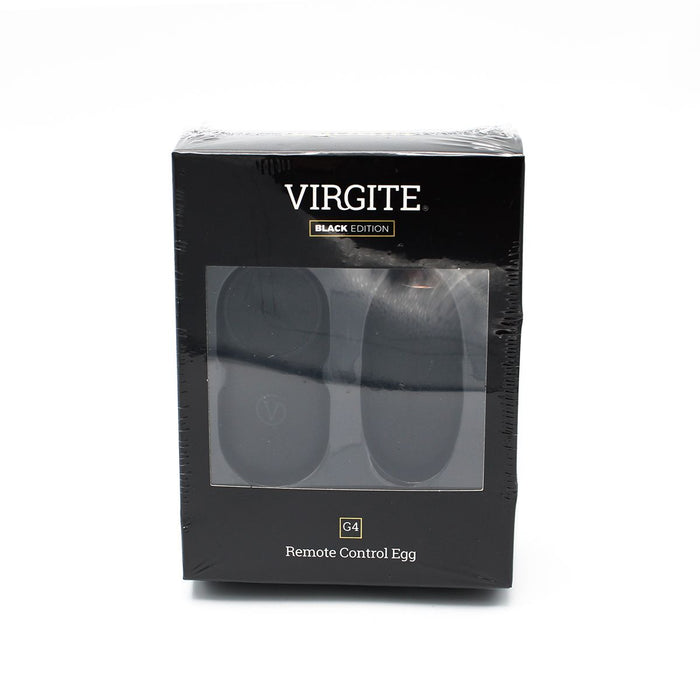 Virgite - Oplaadbaar Vibrerend Eitje Met Afstandsbediening - G4 - Black Edition-Erotiekvoordeel.nl