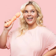 Vush - Vibromasseur à tige Majesty 2 - Rose pêche-Erotiekvoordeel.nl