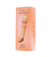 Vush - Vibromasseur à tige Majesty 2 - Rose pêche - Erotiekvoordeel.nl