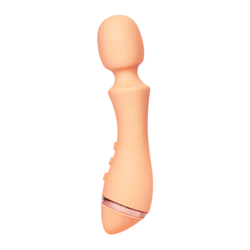 Vush - Vibromasseur à tige Majesty 2 - Rose pêche-Erotiekvoordeel.nl