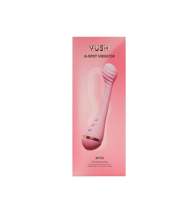 Vush - Vibrador para punto G Myth - Rosa claro-Erotiekvoordeel.nl