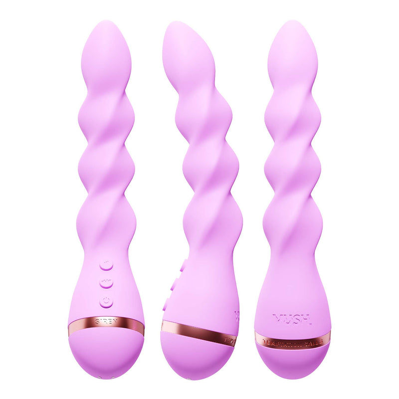 Vush - Next Gen - Siren Twist - Bendable Vibrator - Flexible Head - Pink-Erotiekvoordeel.nl