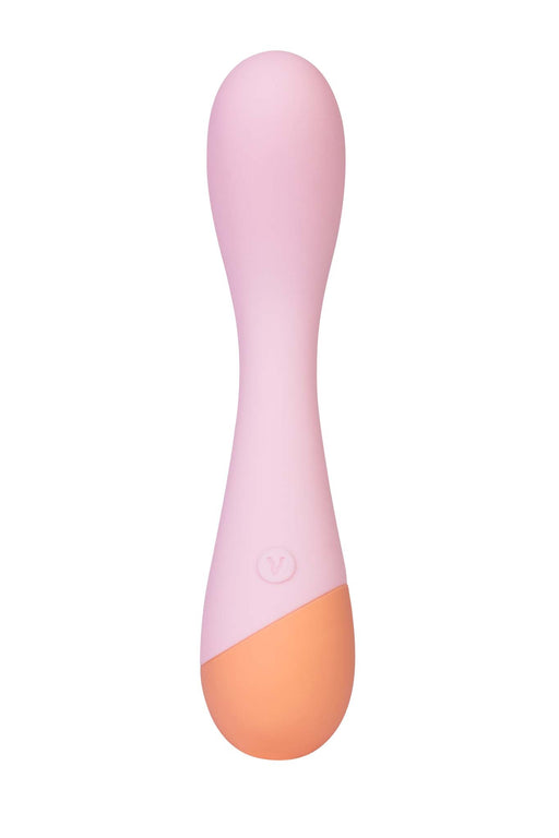 Vush - Peachy - Vibratore per punto G - Rosa chiaro - Erotiekvoordeel.nl