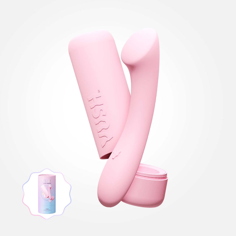 Vush - Pop Shine - Wibrator Punktu G - Z Etui - Jasnoróżowy - Erotiekvoordeel.nl