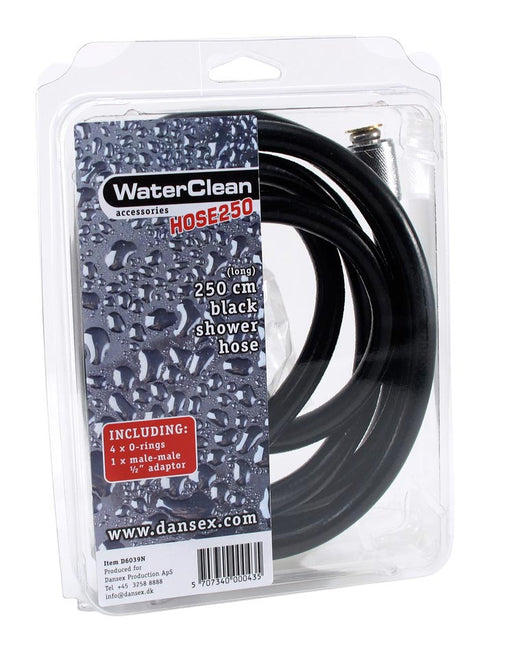 WaterClean - Black Showerhose 250 cm.-Erotiekvoordeel.nl