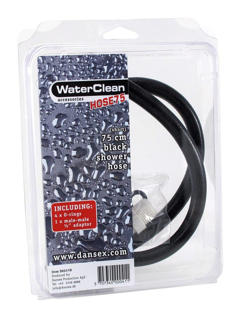 WaterClean - Black Showerhose 75 cm.-Erotiekvoordeel.nl