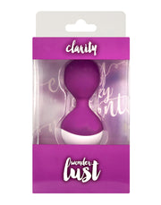 Wonderlust - Clarity - Uovo vibrante - Viola-Erotiekvoordeel.nl